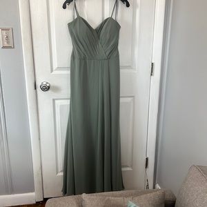 Sage Bridesmaids dress